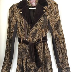 Free People Retro Coat sz 4